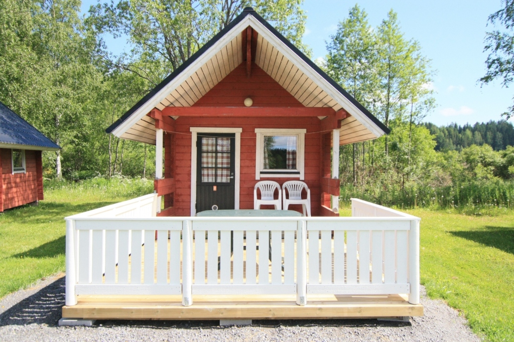 Camping cottage with terrace