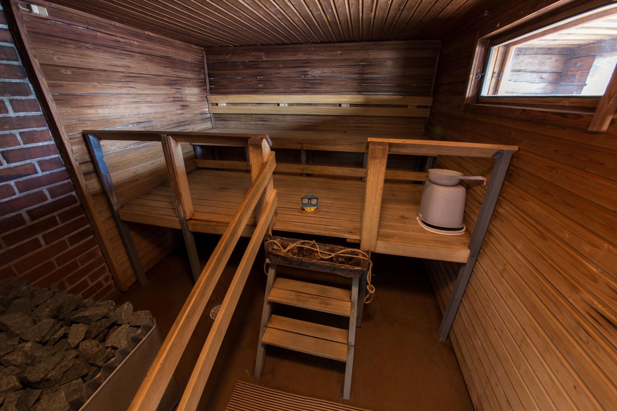 Finnish Sauna for 10 persons - SuomiCamping Härmälä