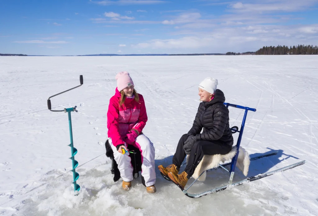 Net Fishing and Ice Fishing Trip to Lake Nuas