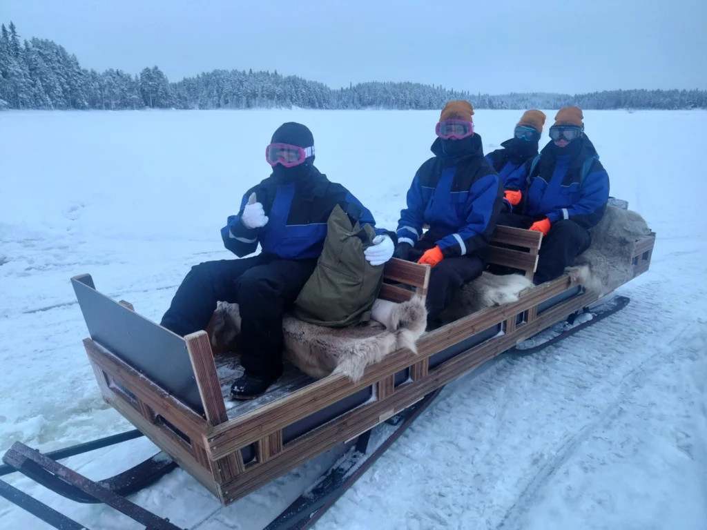 Sleigh Ride in the Landscapes of Lake Nuas